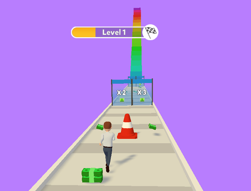 Игра Паричен стек Run 3D  онлайн
