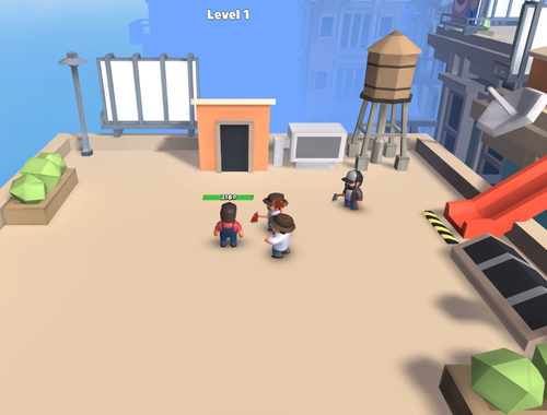 Игра Дуел Gangsta  онлайн
