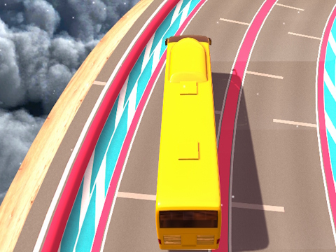 Игра Симулатор на каскади на Ramp Bus  онлайн