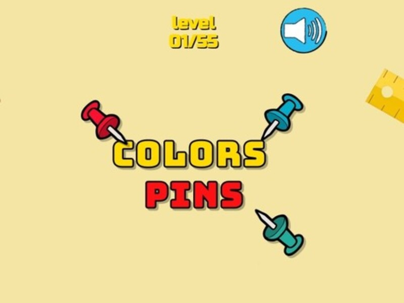 Игра Цветни щифтове онлайн