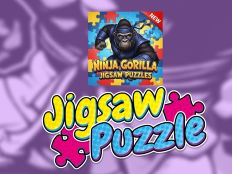 Игра Пъзели: Нинджа Горила онлайн