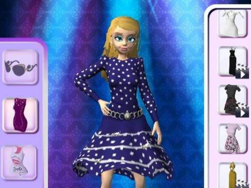 Игра Моделът е облечен онлайн
