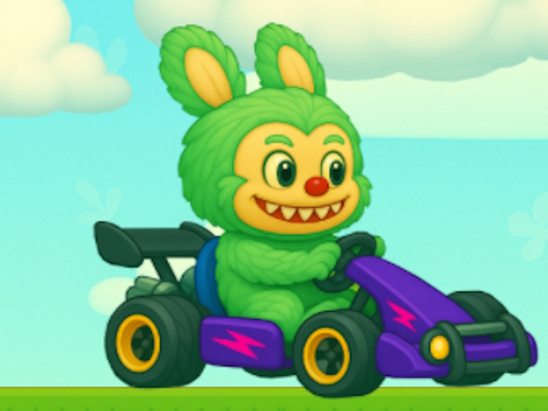 Игра Labububa Karting онлайн