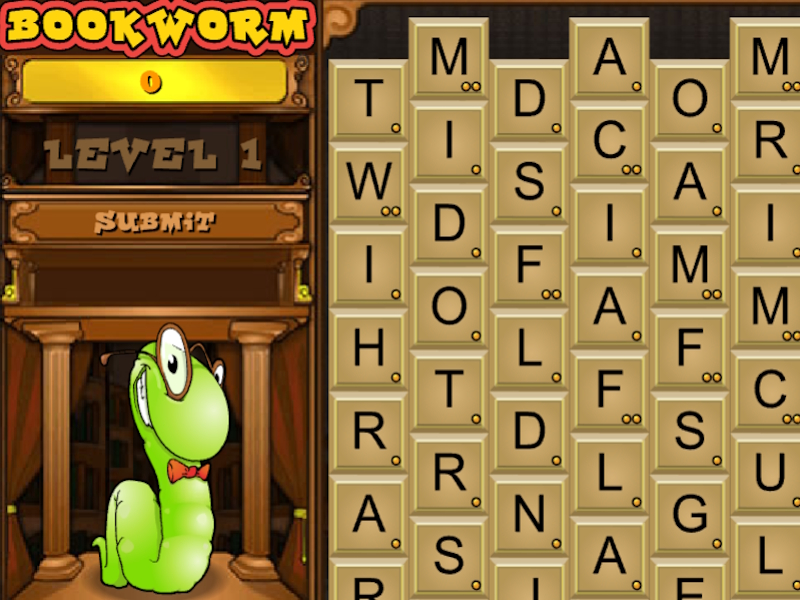 Игра Bookworm Online онлайн
