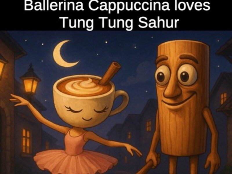 Игра Балерина Капучино обича Tung Tung Sahura онлайн