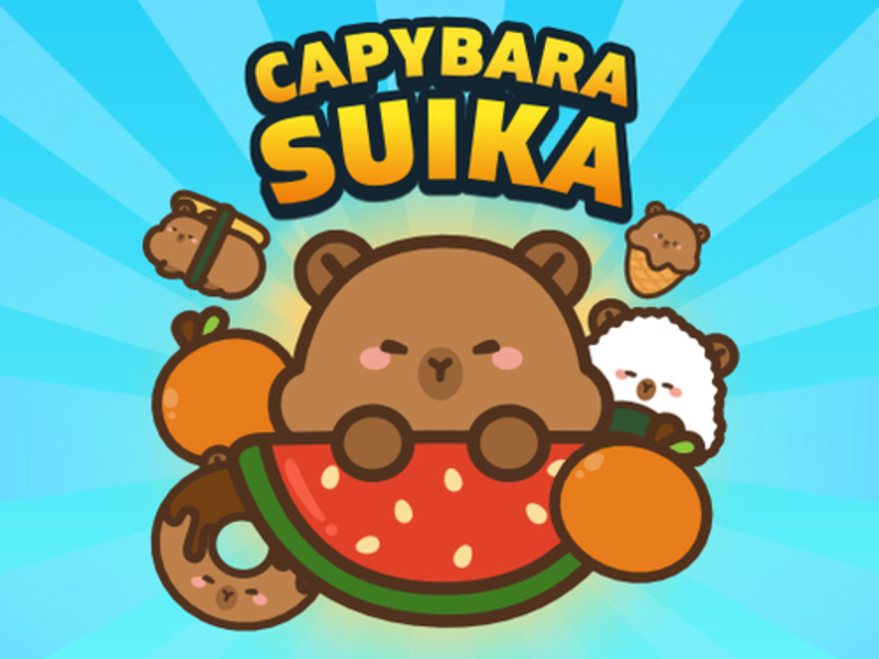 Игра Kapibara: диня онлайн