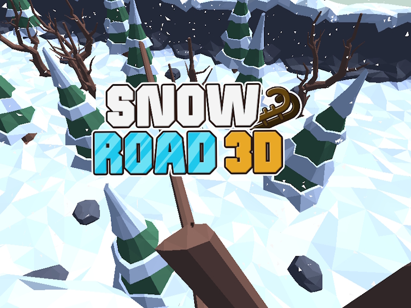 Игра Snow Road 3d онлайн