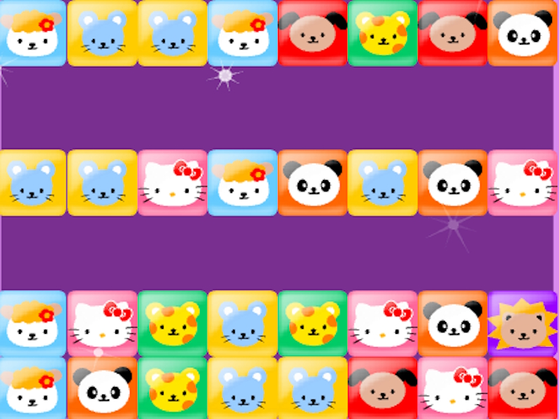 Игра Hallo Kitty: Kitty Bloks онлайн