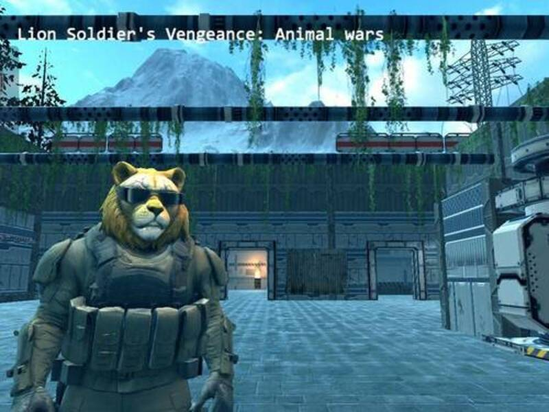 Игра Отмъщение на лъвския селат: Войни за животните онлайн