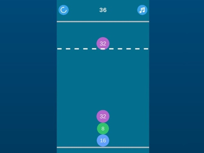 Игра 2048 сливания онлайн