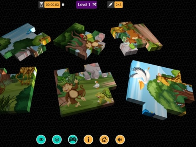 Игра 3D пъзели онлайн