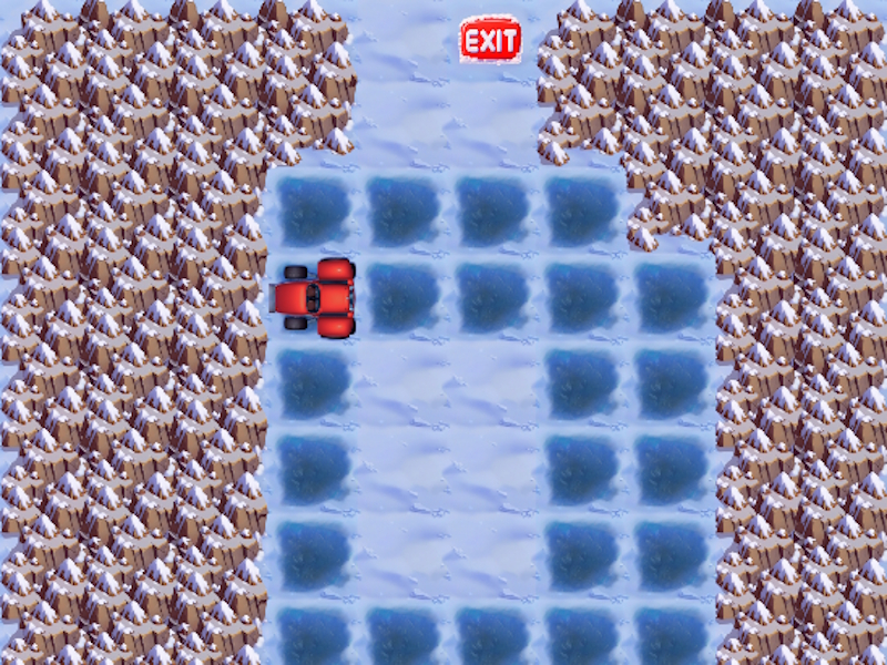 Игра Rozhdestvensky Snow Challenge: Puzzle Maze онлайн