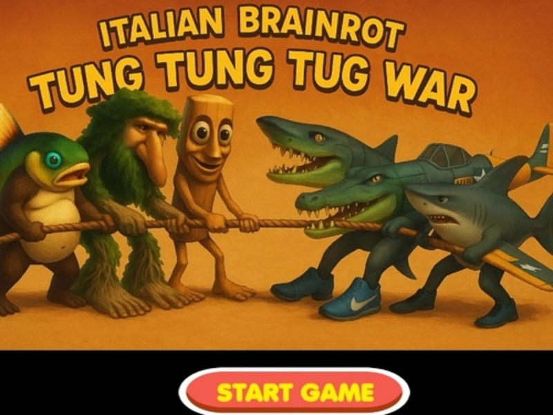 Игра Италиански Braynrrot: Tung Tung Tug Kanat онлайн