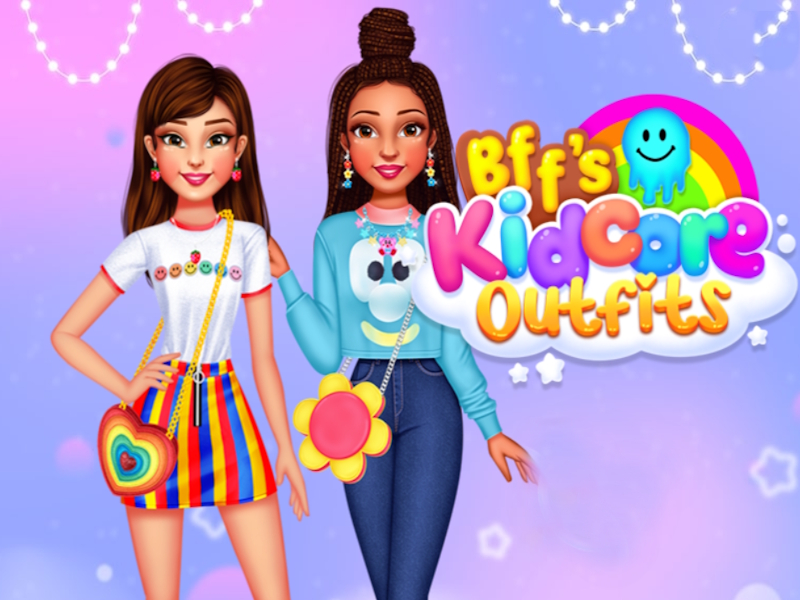 Игра Най -добри приятели: тоалети в стила на Kidcor онлайн