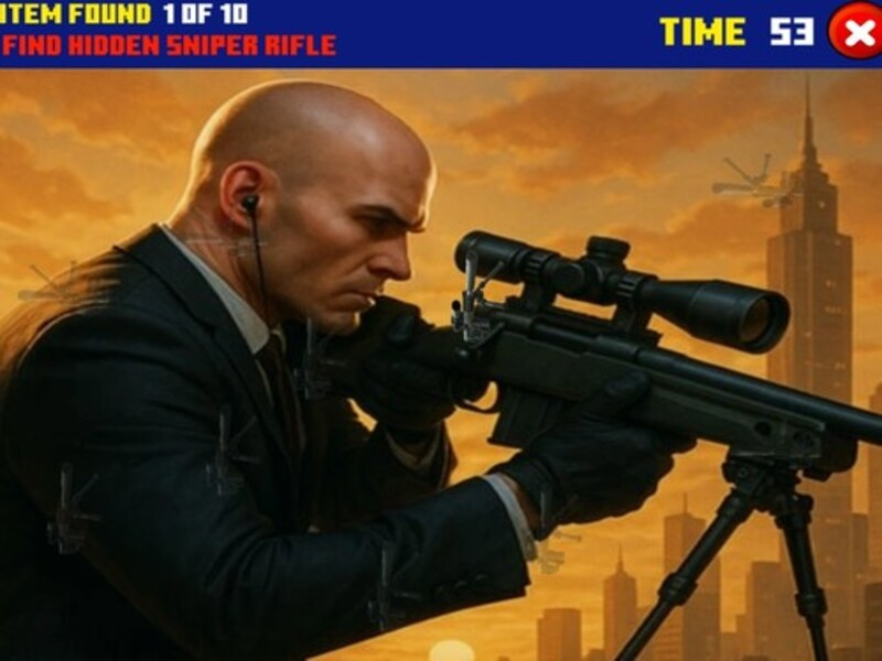 Игра Г-н Sniper: Скрита пушка онлайн