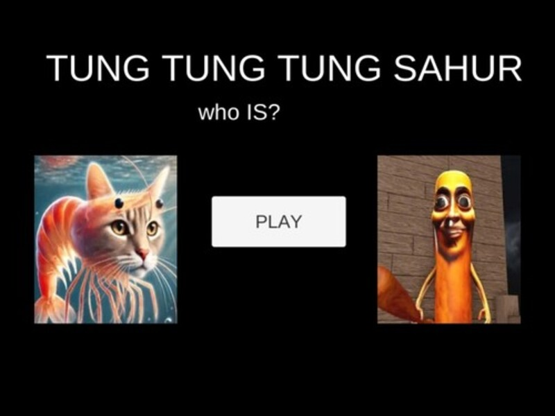 Игра Кой е Tung Tung Tung Sahur? онлайн