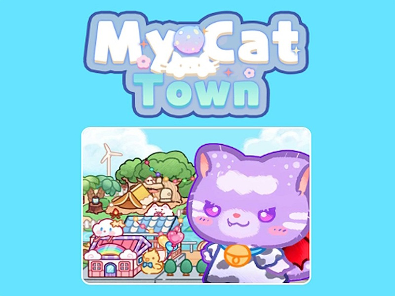 Игра Моят котешки град онлайн