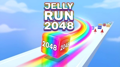 Jelly Run 2048 — безплатна онлайн игра